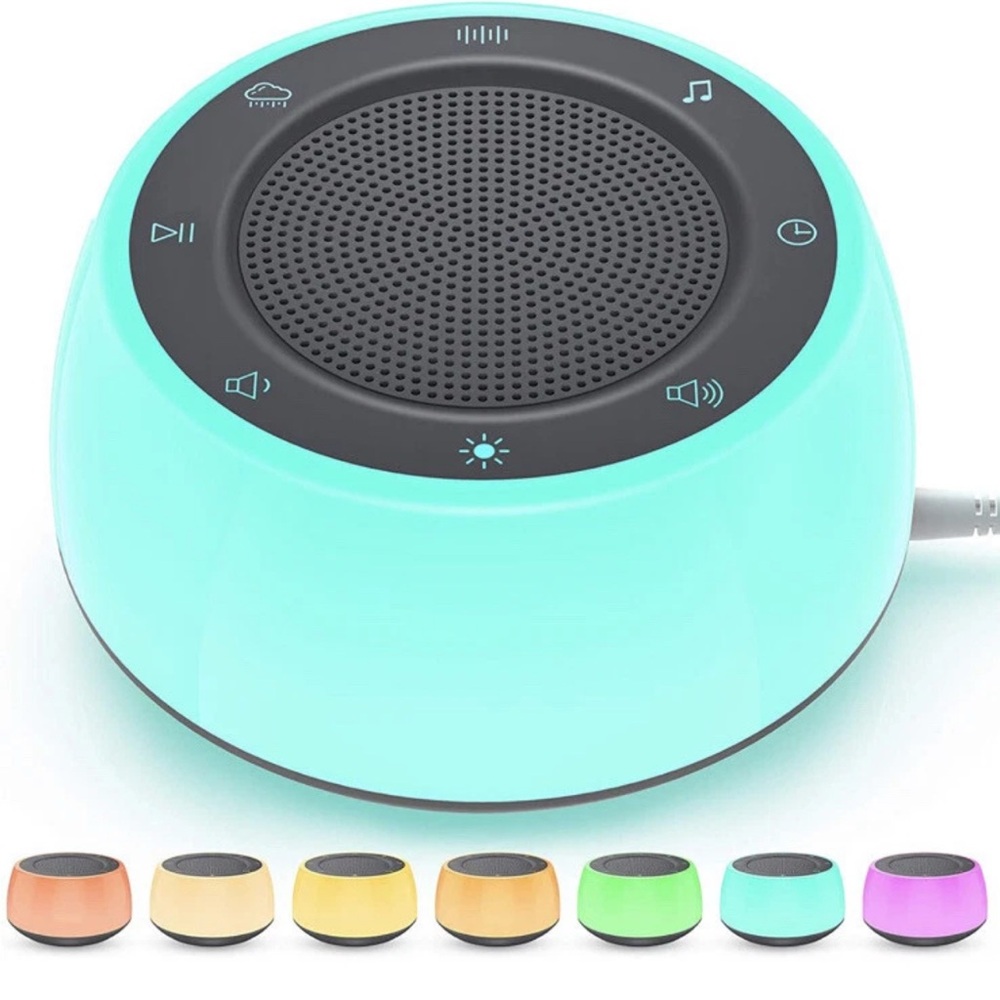 White Noise Sound Machine with Speaker For Sleeping Baby Sound Conditions Works